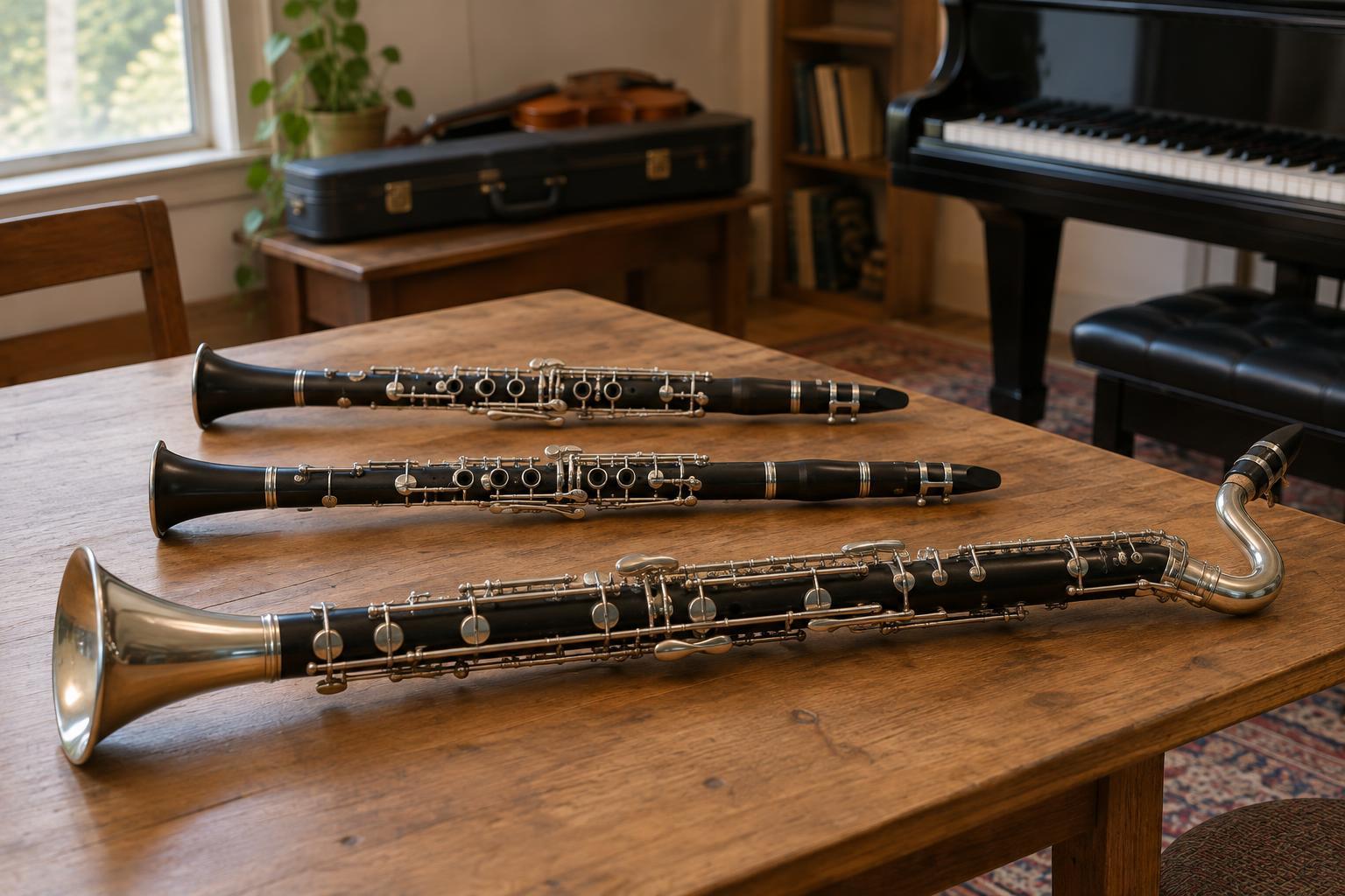 The Clarinet Family in Chamber Music: B-flat, A and Bass Clarinet