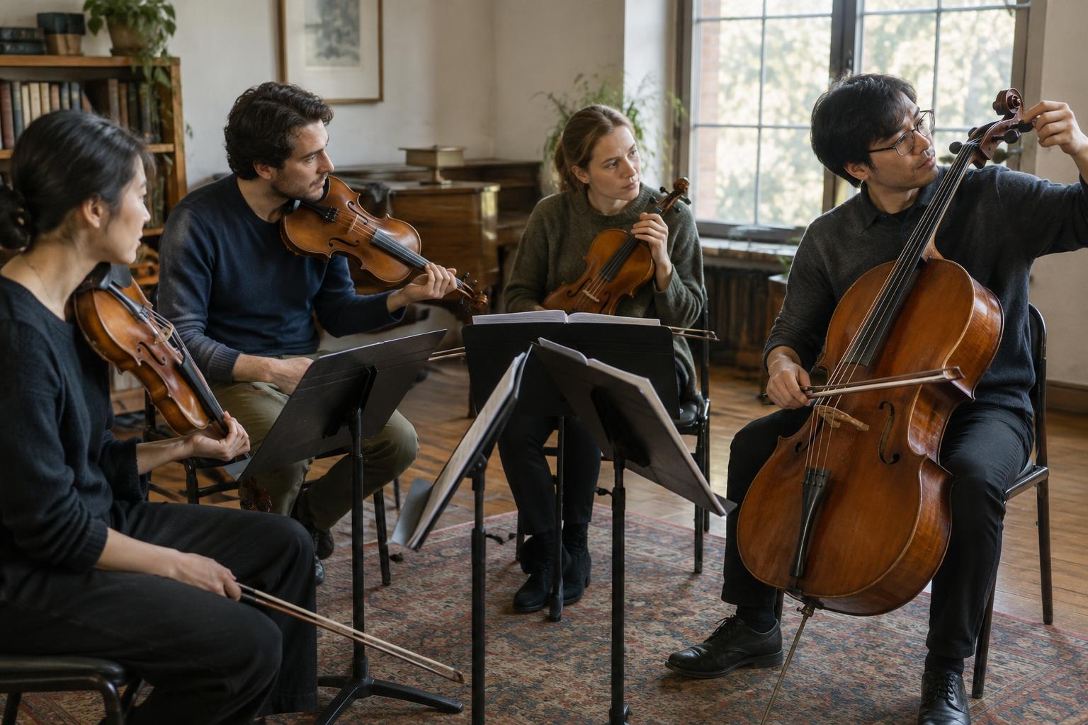How to Tune a Chamber Ensemble Before Playing