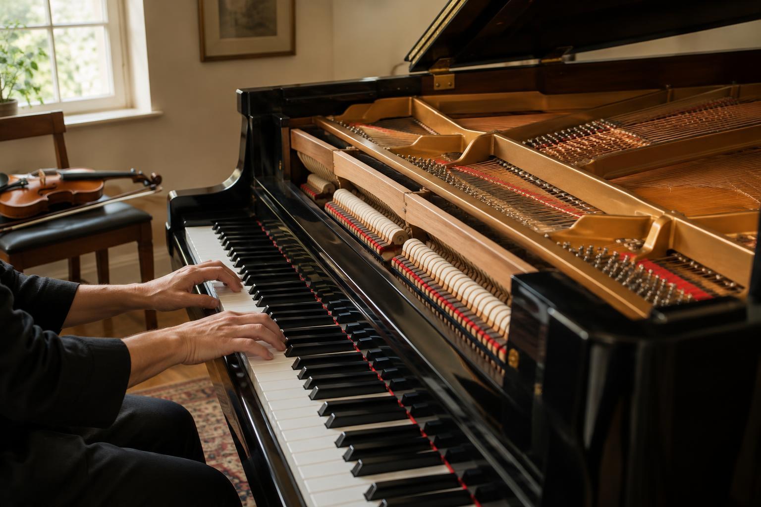 The Acoustic Piano in Chamber Music: How Its Sound Is Made and Controlled